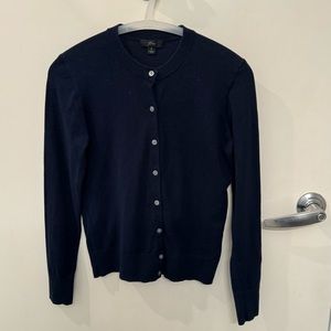 J. Crew Navy Jackie Cardigan SzS